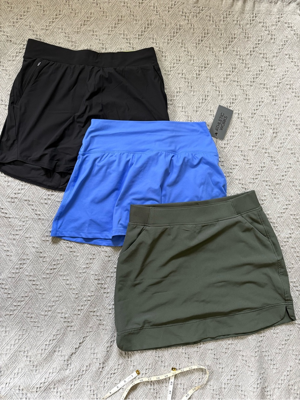 Women’s Athletic Skort Bundle Medium 32 Degrees, All in Motion & Athletic Works